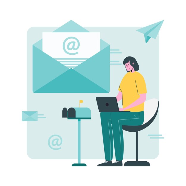 girl-sending-email-concept-premium-vector_524090-35